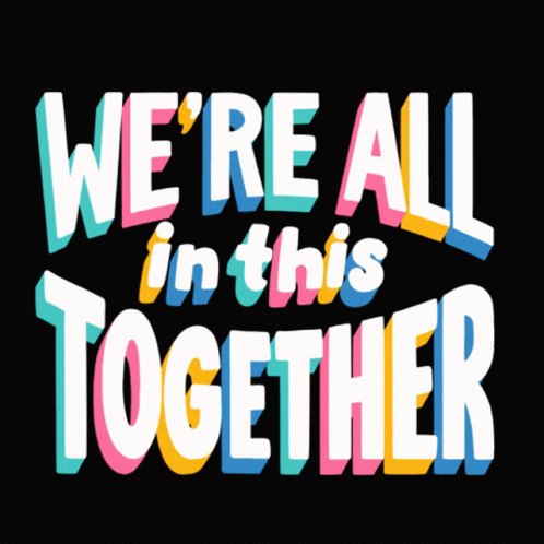 All In This Together Alone Together GIF