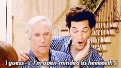 Jean-Ralphio Saperstein saying, “I guess I’m open-minded