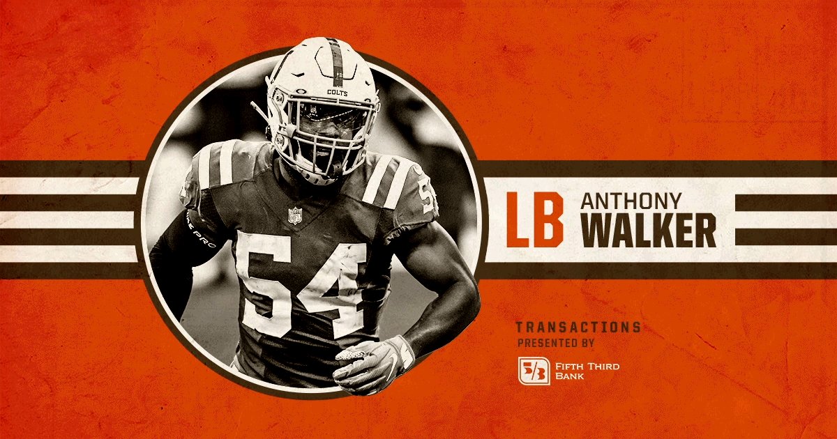 Welcome to Cleveland, @__AWalkJr❗️
We've signed LB Anthony Walker » https://t.co/DD7QbTxvGH https://t.co/jDG62YjGhO