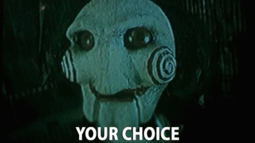 Games Begin Your Choice GIF