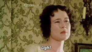 pride and prejudice ugh GIF by BBC