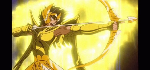 Seiya Sagittarius Saint Seiya GIF