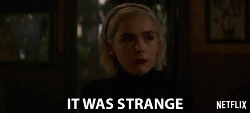 It Was Strange Kiernan Shipka GIF