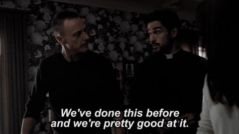 i know what i'm doing alfonso herrera GIF by The Exorcist FO