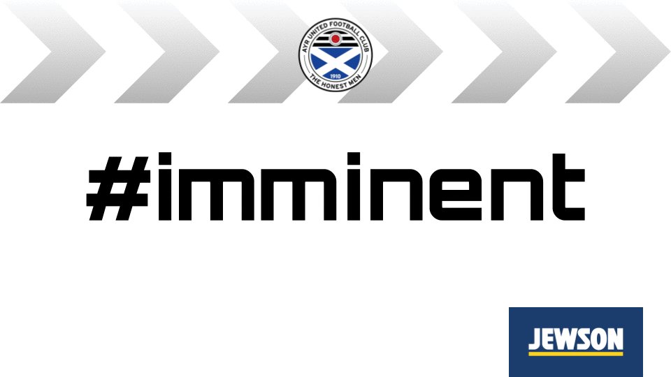 Ayr United on Twitter: "📳 Notifications On #imminent  https://t.co/KYEuGUOsai" / Twitter