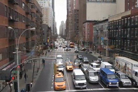 light new york city GIF