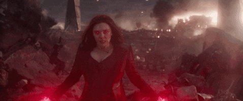 Scarlet Witch Marvel GIF by Nerdist.com