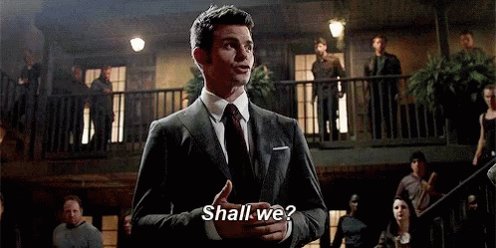 Elijah Mikaelson Shall We GIF