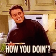 How You Doin Chandler GIF