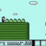 スーパーマリオ3を30年間 やっているベテラン! 落ちそうで絶対に落ちない
