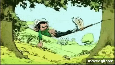 GASTON LAGAFFE GIF