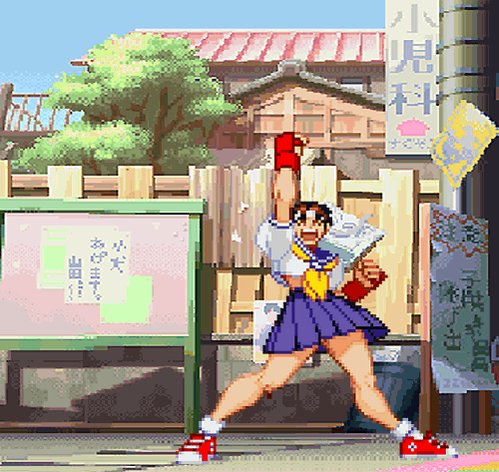 Happy birthday to sakura kasugano and terry bogard!!! 