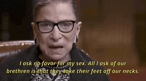 Happy birthday, Ruth Bader Ginsburg 