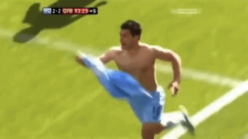 Sergio Aguero Celebration GIF