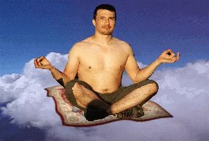 Man Meditate GIF