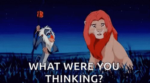 Thinking Disney GIF