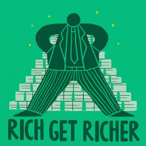 Rich Get Richer Economy GIF