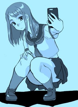 女子高生アニメのtwitterイラスト検索結果