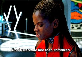 black panther shuri GIF
