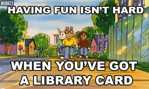 Library Arthur GIF