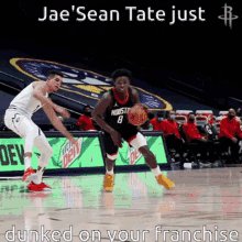 Damn, just noticed Jae'Sean Tate, going into tonight's game, is leading the NBA for win shares among rookies now. Also has 4 more WS than Anthony Edwards. https://t.co/wfsIMMgMye