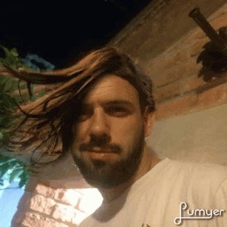 Hair Wind GIF