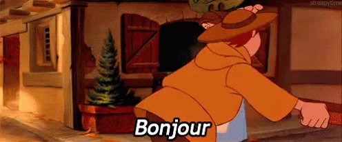 Bonjour GIF