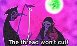 Hercules The Thread Wont Cut GIF