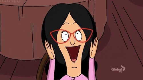 Happy Bobs Burgers GIF