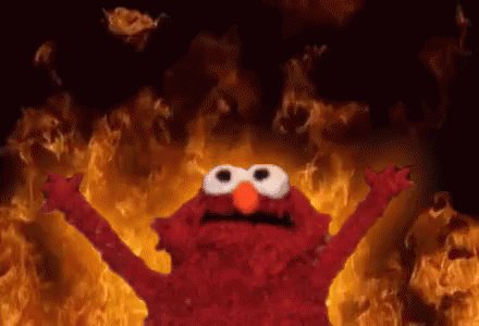 Elmo En El Infierno GIF