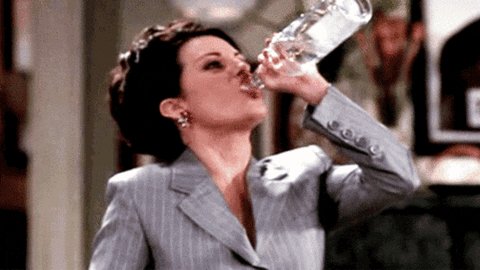 Megan Mullally Drink GIF