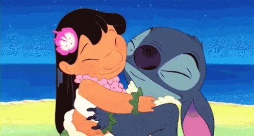 Stitch Hug GIF