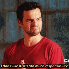 Nick Miller saying I don't ...