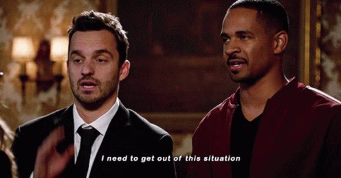 Nick Miller saying I need t...