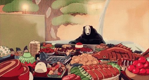 Comida Chihiro GIF