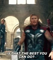 Thor Best You Can Do GIF
