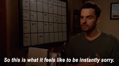 Nick Miller saying so this ...