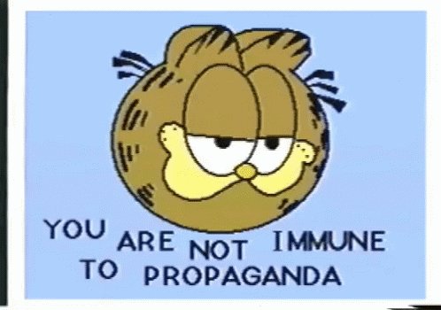 Propaganda Garfield GIF