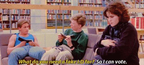 Breakfast Club Fake Id Quote