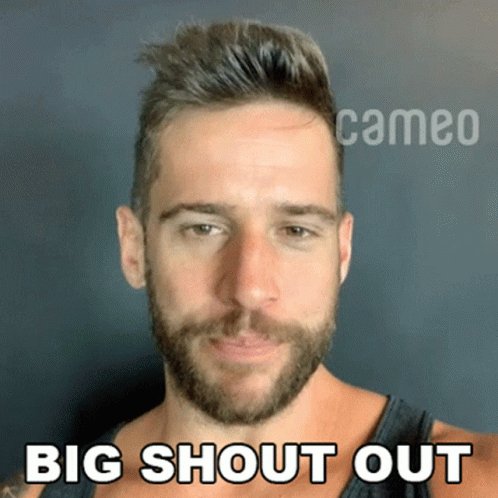 Big Shout Out Cameo GIF