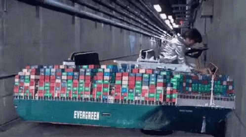 Suez Canal Boat Meme GIF