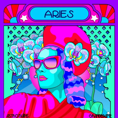 aries horoscope GIF by Grande Dame