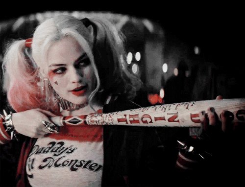 harley quinn suicide girls GIF