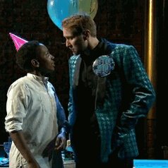 Viola as Cesario and Orsino almost kiss