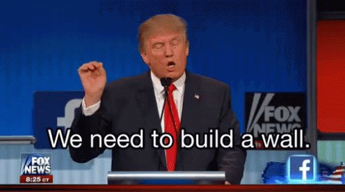 We Need To Build A Wall - Wall GIF