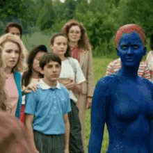 Mystique Transformation GIF