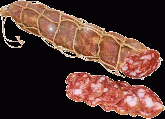 Gif of a fermented sausage.