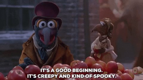 the muppet christmas carol GIF