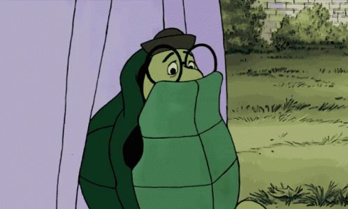 Shy Scared GIF
