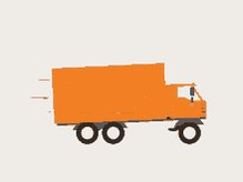 Truck Delivery GIF